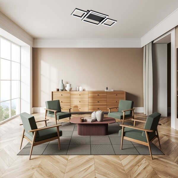 Rabalux 71374 - LED таванно осветително тяло DONYA LED/24W/230V 4000K