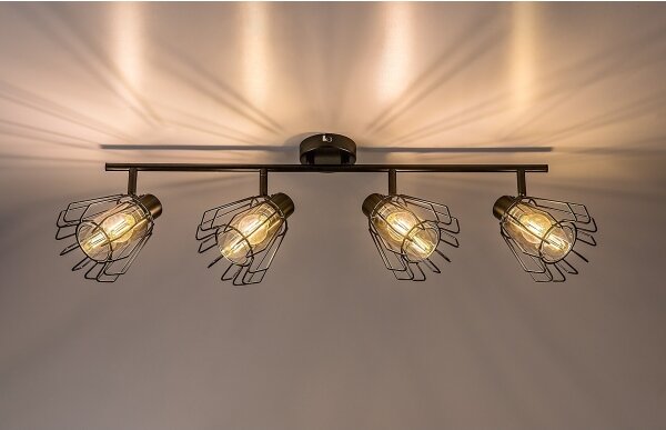Rabalux 73070 - Спот EMERENCIA 4xE14/40W/230V