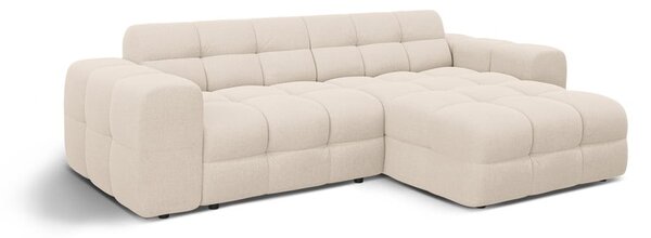 Бежов ъглов диван (десен ъгъл) Kendal – Micadoni