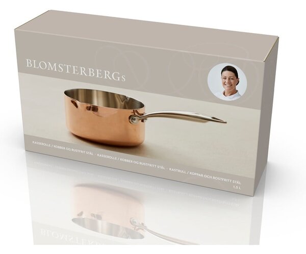 Тиган от неръждаема стомана/меден 1,4 l – Blomsterbergs