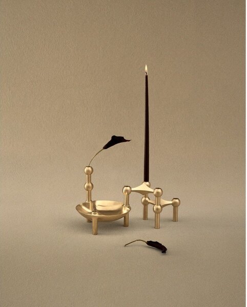 Метален свещник Nagel – STOFF Nagel