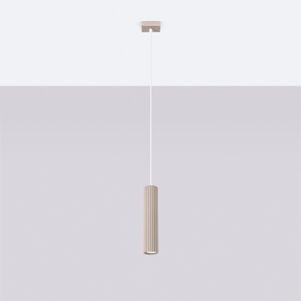 Brilagi - LED полилей на кабел CRESTO 1xGU10/10W/230V таупе