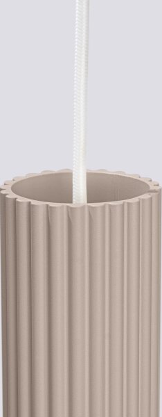 Brilagi - LED полилей на кабел CRESTO 3xGU10/10W/230V таупе