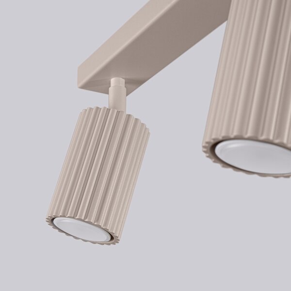 Brilagi - LED точково осветително тяло CRESTO 3xGU10/10W/230V таупе