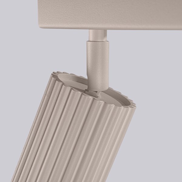 Brilagi - LED точково осветително тяло CRESTO 3xGU10/10W/230V таупе
