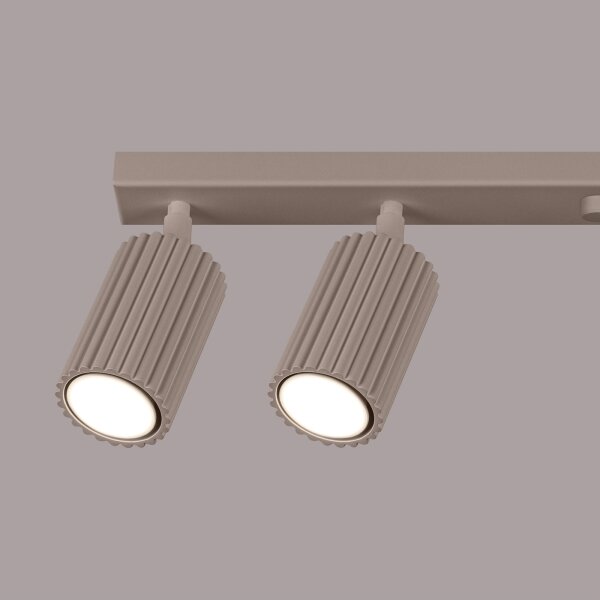 Brilagi - LED точково осветително тяло CRESTO 6xGU10/10W/230V таупе