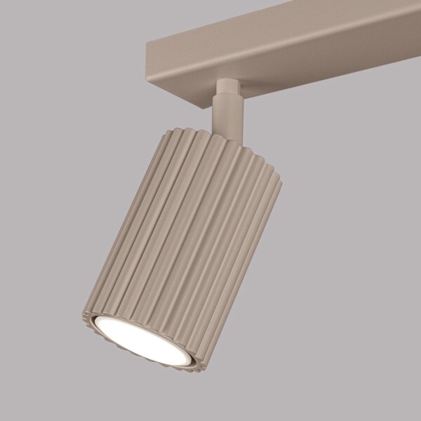Brilagi - LED точково осветително тяло CRESTO 2xGU10/10W/230V таупе