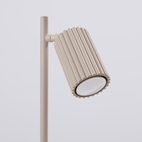 Brilagi - LED настолна лампа CRESTO 1xGU10/10W/230V таупе