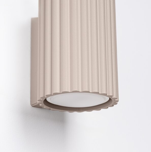 Brilagi - LED стенен аплик CRESTO 1xGU10/10W/230V 10 cm таупе