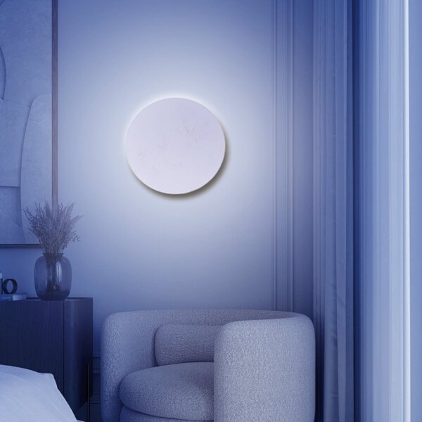 Aigostar MESH LED стенен лампион, димер, 12W, 230V, бял