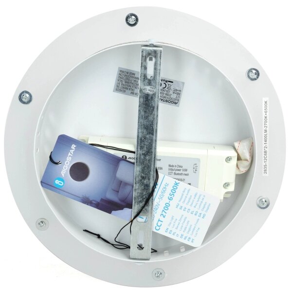 Aigostar MESH LED стенен лампион, димер, 12W, 230V, бял