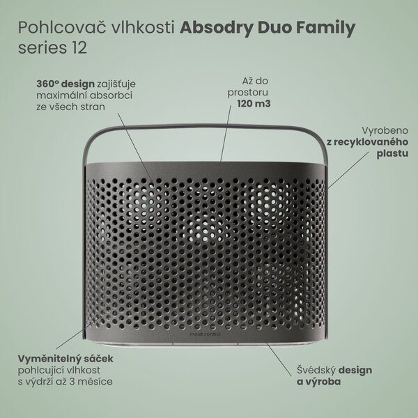 Абсорбатор за влага Absodry Duo Family Bag 12-series – Everbrand Sweden
