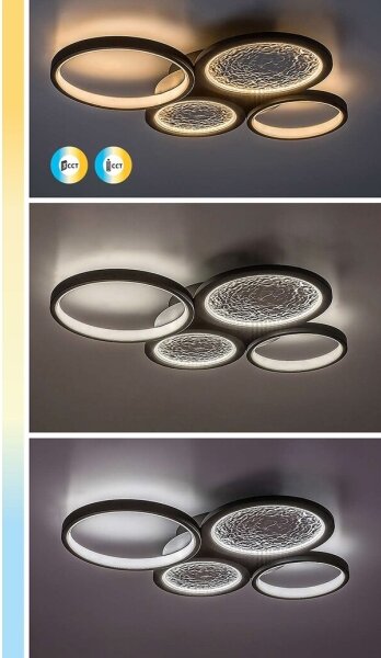 Rabalux 71379 - LED Димируем плафон ARANIS LED/40W/230V 3000-6500K + д.у