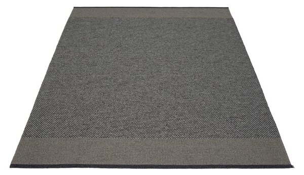 Антрацитен килим за открито и закрито 180x260 cm Edit Charcoal – Pappelina