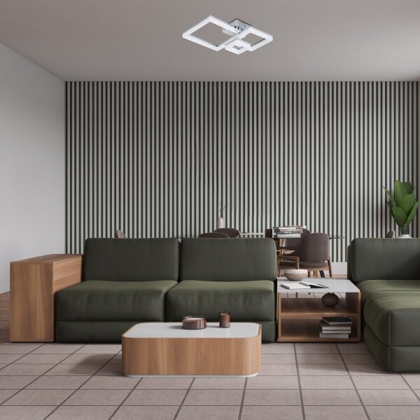 Rabalux 71388 - LED Плафониера AMILIA LED/22W/230V 3000/4000/6500K хром