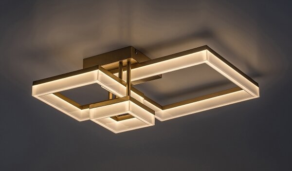 Rabalux 71384 - LED Плафониера AMILIA LED/22W/230V 3000/4000/6500K златист