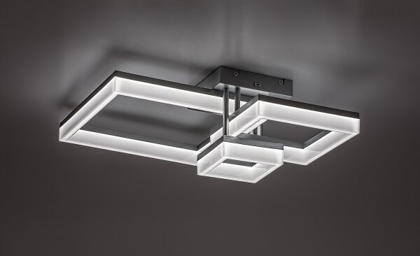 Rabalux 71388 - LED Плафониера AMILIA LED/22W/230V 3000/4000/6500K хром