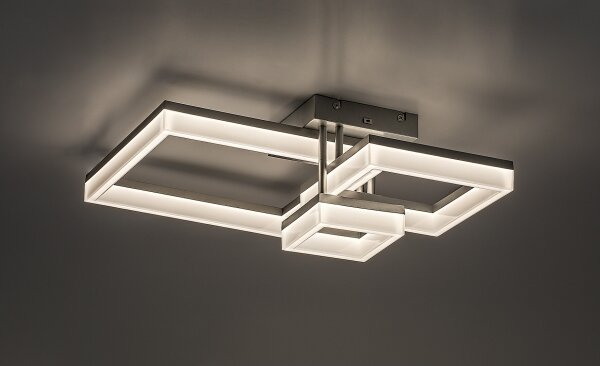 Rabalux 71388 - LED Плафониера AMILIA LED/22W/230V 3000/4000/6500K хром