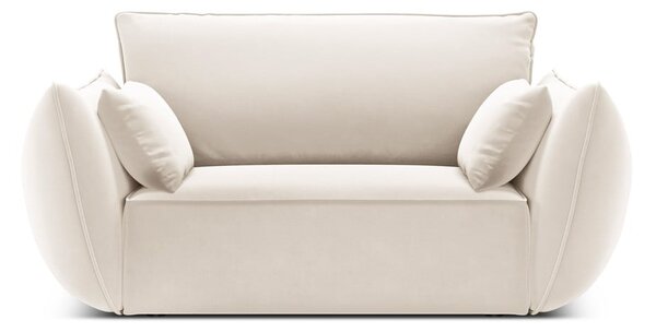 Бежово кадифено кресло Vanda – Mazzini Sofas