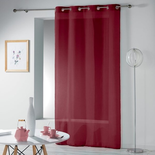 Завеса в цвят бордо 140x240 cm Telma – douceur d'intérieur