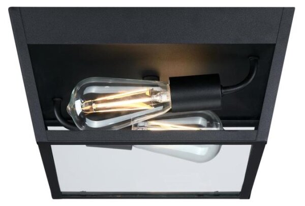 Westinghouse 61219 - Екстериорна лампа за таван PETERSON 2xE27/40W/230V IP44