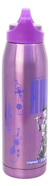 Лилав детски термос от неръждаема стомана 665 ml K-Pop Demon Hunters – STOR