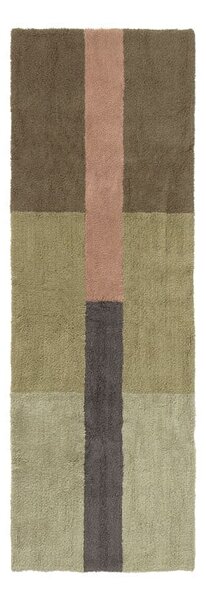 Ръчно изработена вълнена пътека 80x230 cm Chroma Dusty Pink – Lorena Canals