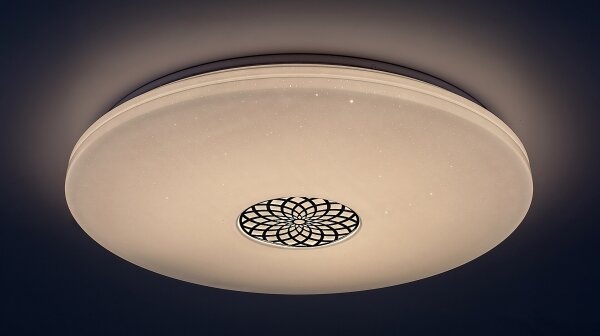 Rabalux 5365-LED OPHELIA LED 40W 230V Wi-Fi RGB димируем таванен лампион + DO