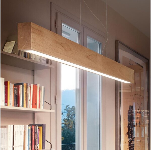 Ideal Lux - LED Пендел CRAFT LED/32W/230V CRI 90 бук