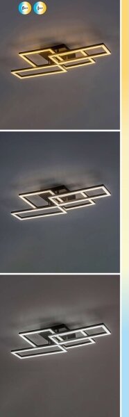 Rabalux 71389 - LED димируемо таванно осветително тяло DRUSUS LED/40W/230V 3000-6500K + дистанционно управление