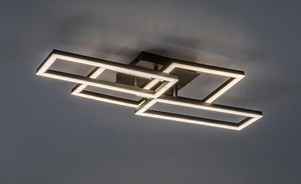 Rabalux 71389 - LED димируемо таванно осветително тяло DRUSUS LED/40W/230V 3000-6500K + дистанционно управление