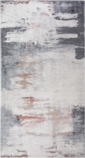 Килим подходящ за пране в сиво и цвят слонова кост 60x100 cm Abstract Colors – Vitaus