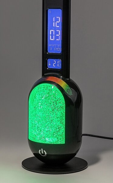 Rabalux 74230 - LED RGB Димируема настолна лампа FIGEN LED/5W/230V черен