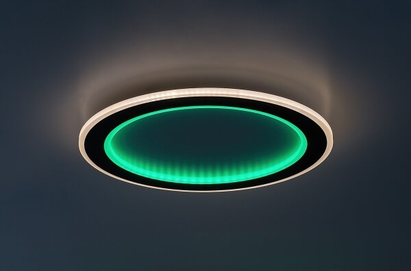 Rabalux 71406 - Димируемо таванно осветително тяло GOLWEN LED/22W/230V 3000-6500K + дистанционно управление