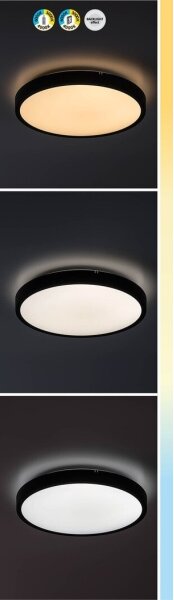 Rabalux 71428-LED Димируем плафон за баня ALENZO LED/24W/230V IP44 бял + д.у