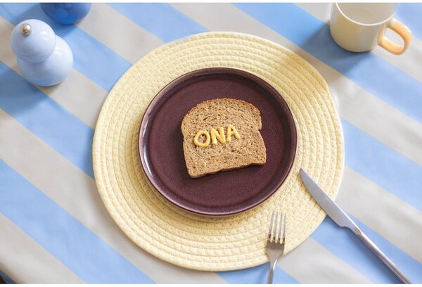Бордо глинена чиния ø 22 cm Duna – ONA