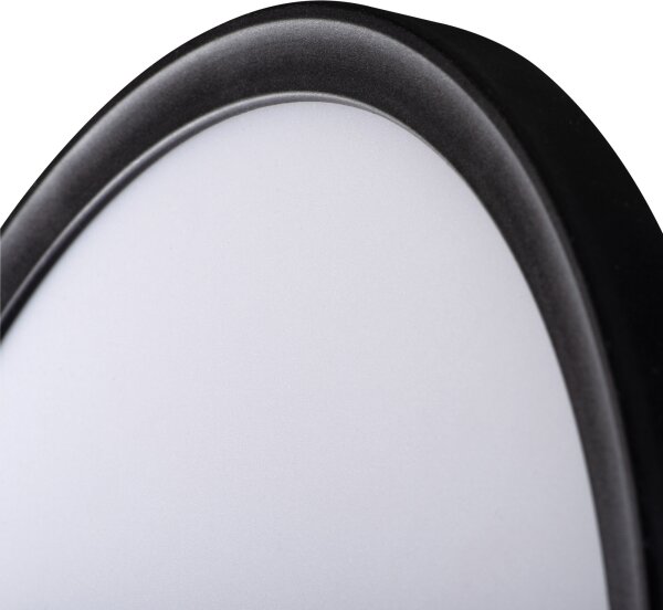 Kanlux 31501- LED Плафон за баня AZPO LED/11,8W/230V Ø 22,5 см IP54 черен