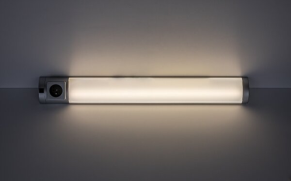 Rabalux 78039 - LED Лампа за под кухненски шкаф с контакт SOFT 2E LED/8W/230V 4000K 68 см сребрист