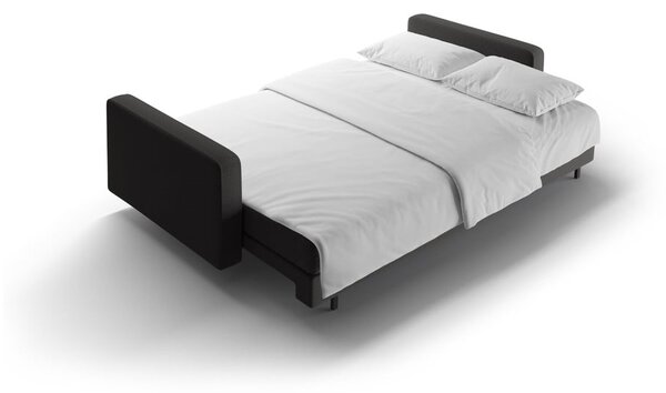 Тъмносив разтегателен диван с място за съхранение 222 cm Bali – Cosmopolitan Design