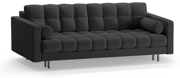 Тъмносив разтегателен диван с място за съхранение 222 cm Bali – Cosmopolitan Design