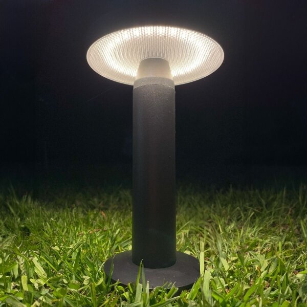 Zuma Line DT33611 - LED соларна лампа CARLI LED/2W/2000 mAh IP44 черна