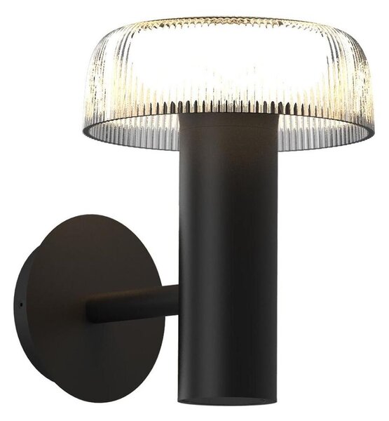 Zuma Line WT33111 - LED соларна стенна лампа BLUET LED/2,5W/2000mAh IP44 черна