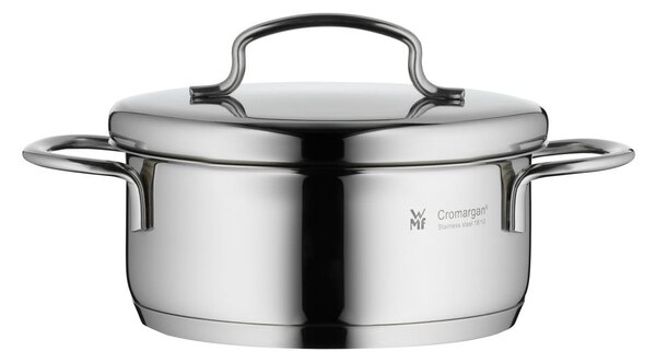 Съд от неръждаема стомана с капак Cromargan® , ⌀ 12 cm Mini - WMF