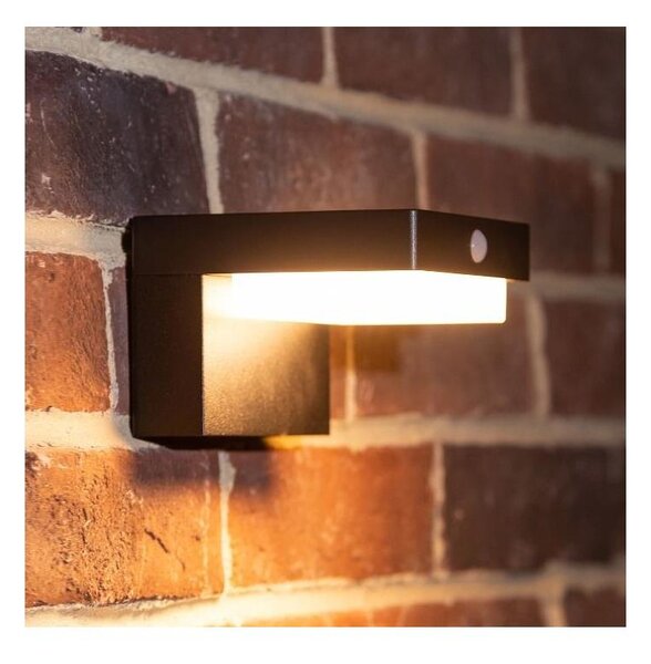 Zuma Line WT33811-LED Соларен стенен LED GRID 4,5W 2000mAh IP44 черен