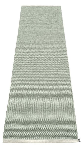 Светлозелена пътека за открито и закрито 70x300 cm Mono Sage Army – Pappelina