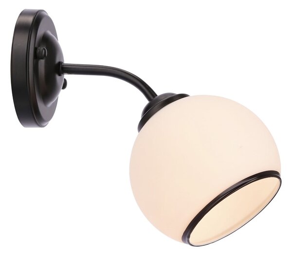 Черно-бяла стенна лампа Marinen – Candellux Lighting
