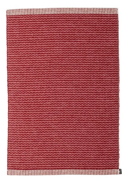 Червен килим за открито и закрито 60x85 cm Mono Blush – Pappelina
