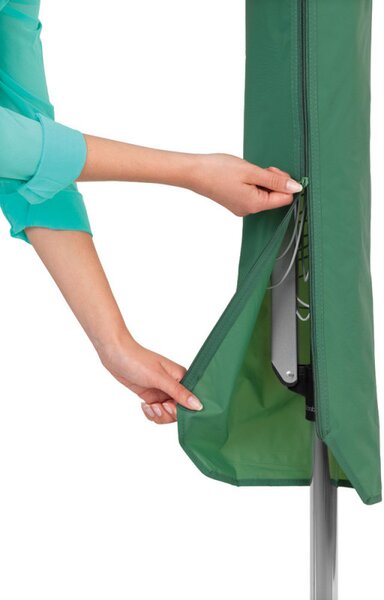 Външен простор Brabantia TopSpinner 90300263, 50 м, Метален шиш за вкопаване, Калъф, Резистентен на корозия, Инокс