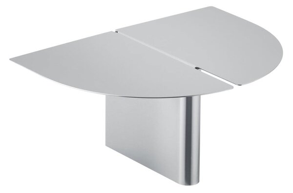 Стенен рафт от неръждаема стомана в матово сребрист цвят 30 cm Oru – Blomus