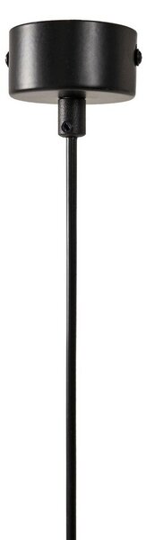 Кафяво висящо осветително тяло с дървен абажур ø 25 cm Elsa – Opviq lights